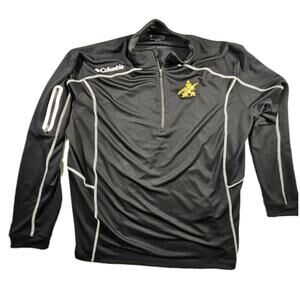 Columbia Golf Omni-Wick 1/4 Zip Pullover 2XL Black Anheuser-Busch Logo Eagle
